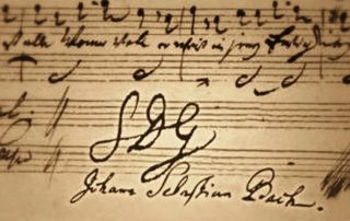 J.S. Bach SDG